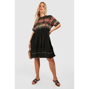 Women's Dress Sheer Retro Plus Print Whimsigoth Grunge Coverup Beach Vacation 16